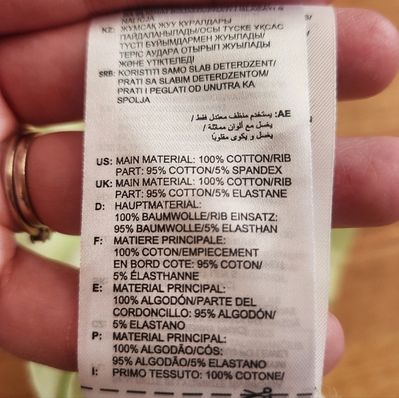 NWOT Adidas Lime T-Shirt with Purple Logo, Size XS - Picture 5 of 5